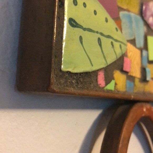 Mosaic & Metal Cross Hand Made - Picture 5 of 8